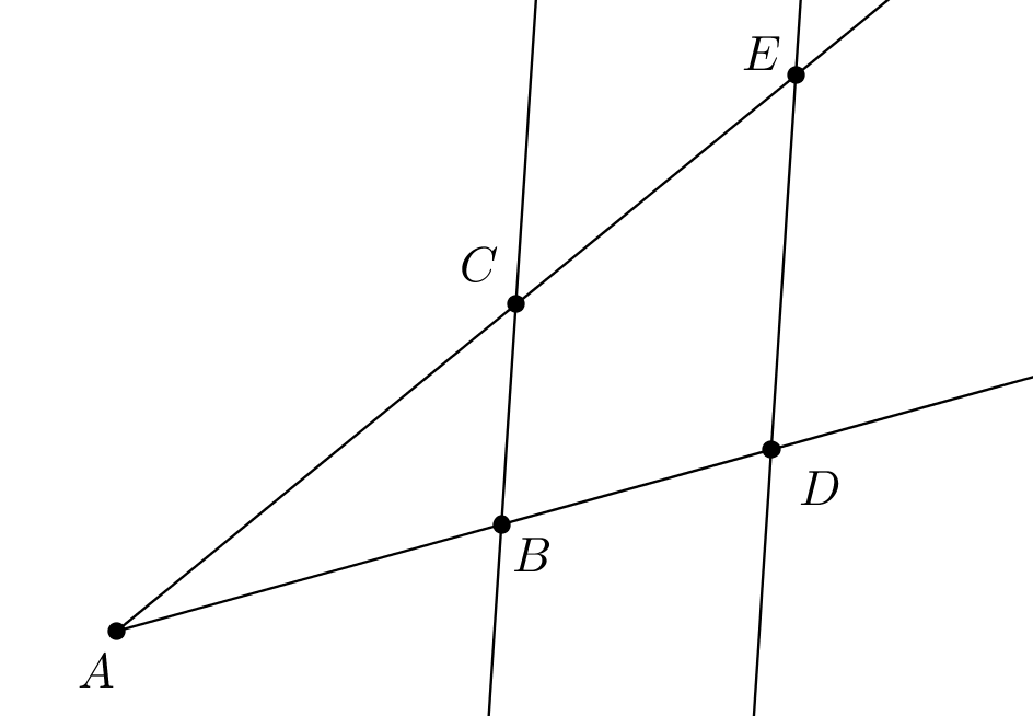 Le théorème de Thalès